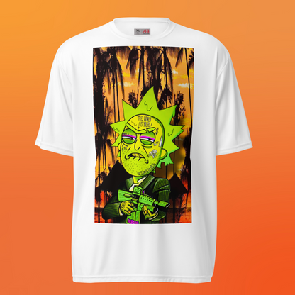 Designer Rick and Morty Athletic T-Shirt | Available in Multiple Colors | Design on Front & Back