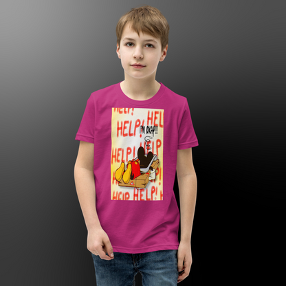 Designer Mickey-Mouse Youth Short Sleeve T-Shirt | Available in Multiple Colors | Design on Front & Back