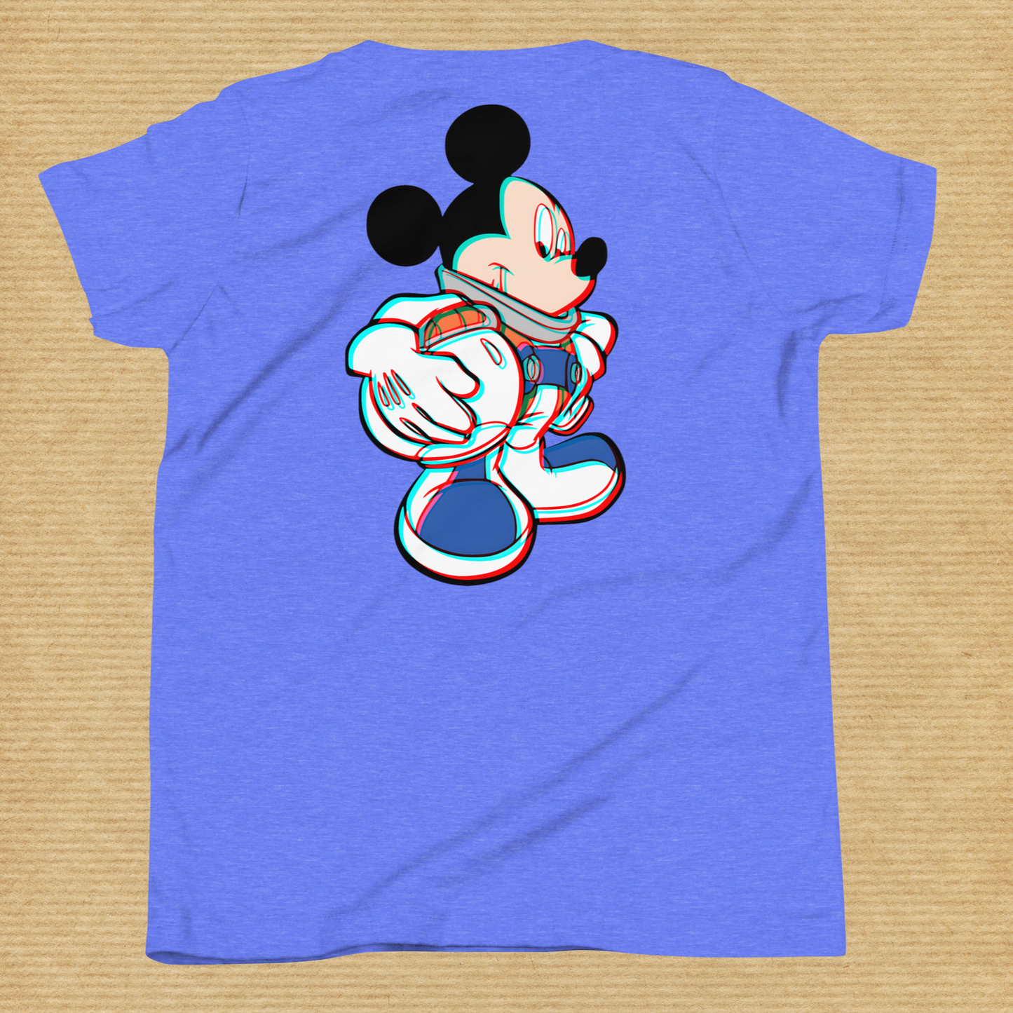 Designer Mickey-Mouse Youth Short Sleeve T-Shirt | Available in Multiple Colors  | Design on Front & Back