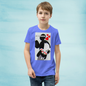 Designer Mickey-Mouse Youth Short Sleeve T-Shirt | Available in Multiple Colors | Design on Front & Back