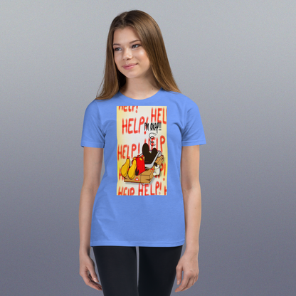 Designer Mickey-Mouse Youth Short Sleeve T-Shirt | Available in Multiple Colors | Design on Front & Back