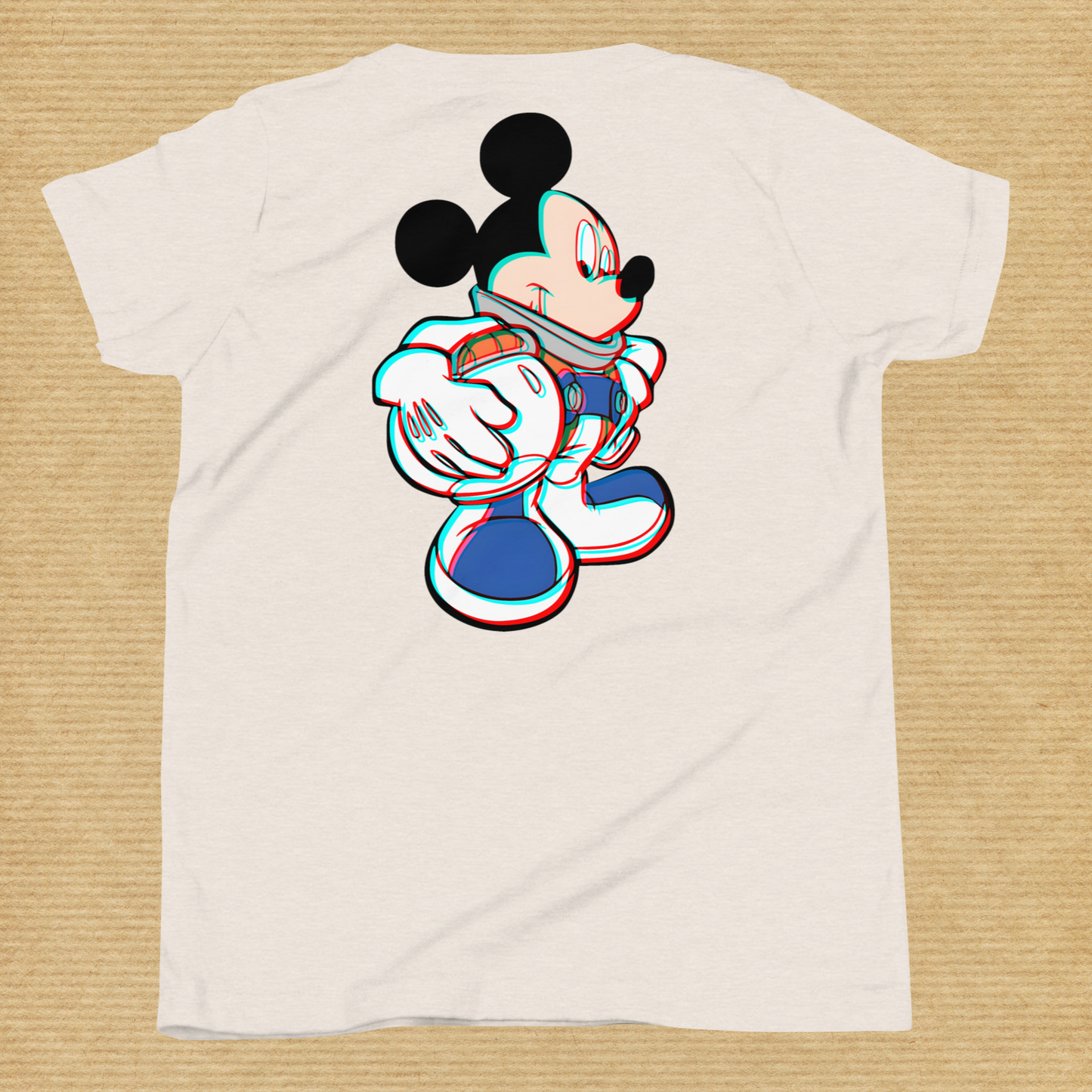 Designer Mickey-Mouse Youth Short Sleeve T-Shirt | Available in Multiple Colors  | Design on Front & Back