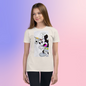 Designer Mickey-Mouse and Doodlebob Youth Short Sleeve T-Shirt | Available in Multiple Colors  | Design on Front & Back