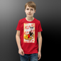 Designer Mickey-Mouse Youth Short Sleeve T-Shirt | Available in Multiple Colors | Design on Front & Back