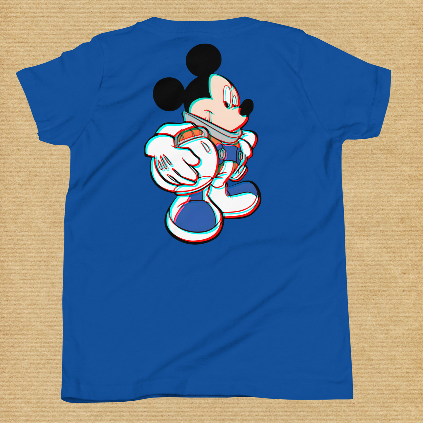 Designer Mickey-Mouse Youth Short Sleeve T-Shirt | Available in Multiple Colors  | Design on Front & Back