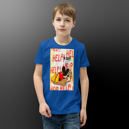 Designer Mickey-Mouse Youth Short Sleeve T-Shirt | Available in Multiple Colors | Design on Front & Back