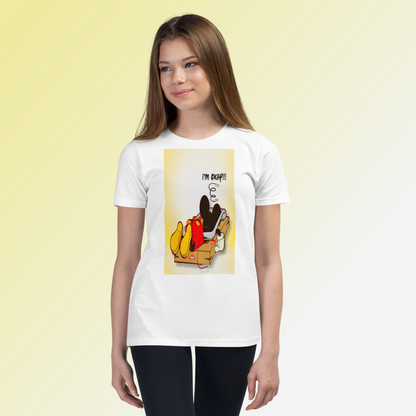 Designer Mickey-Mouse Youth Short Sleeve T-Shirt | Available in Multiple Colors | Design on Front & Back