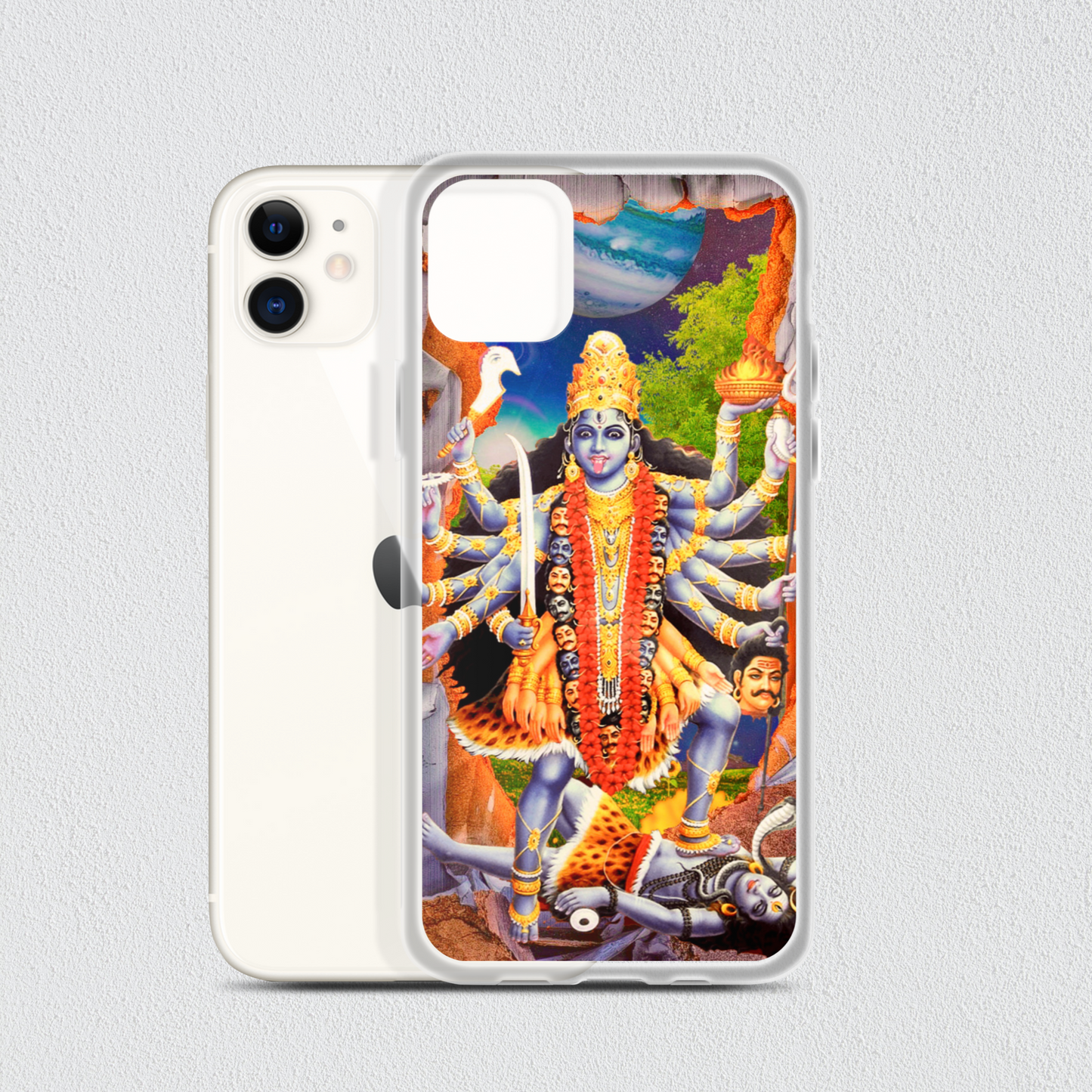 Kali iPhone® Clear Case | Available for most iPhone® models | Wireless Charging Compatible