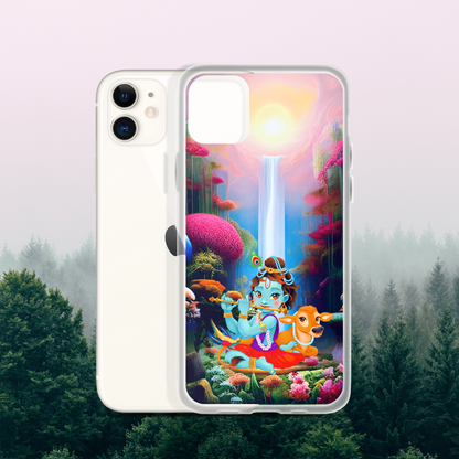 Krishna iPhone® Clear Case | Available for most iPhone® models | Wireless Charging Compatible