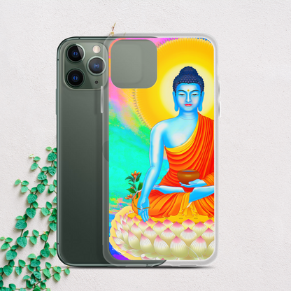 Buddha iPhone® Clear Case | Available for most iPhone® models | Wireless Charging Compatible