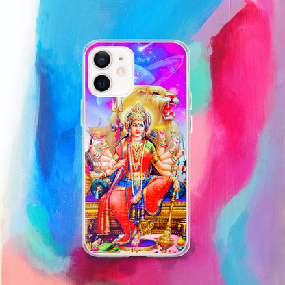 Durga iPhone® Clear Case | Available for most iPhone® models | Wireless Charging Compatible