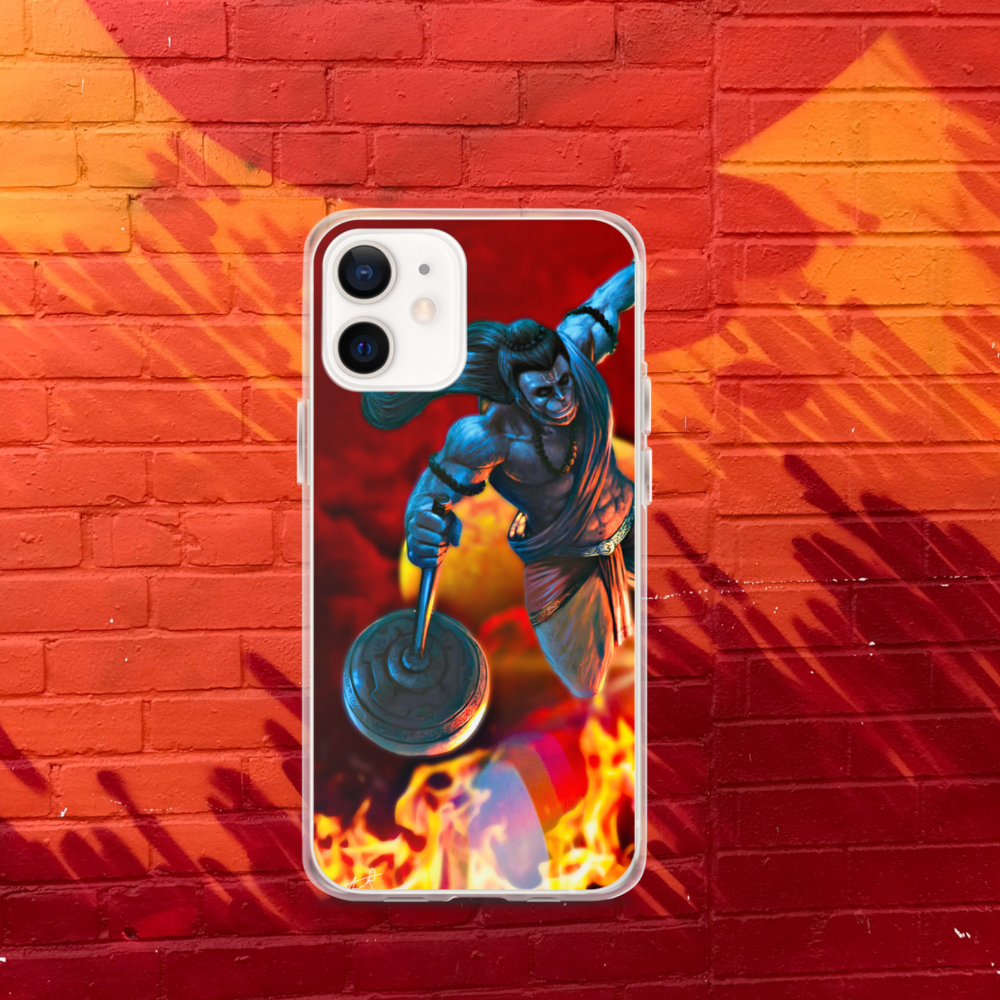 Hanuman iPhone® Clear Case | Available for most iPhone® models | Wireless Charging Compatible