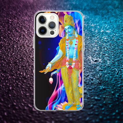 Vishnu iPhone® Clear Case | Available for most iPhone® models | Wireless Charging Compatible