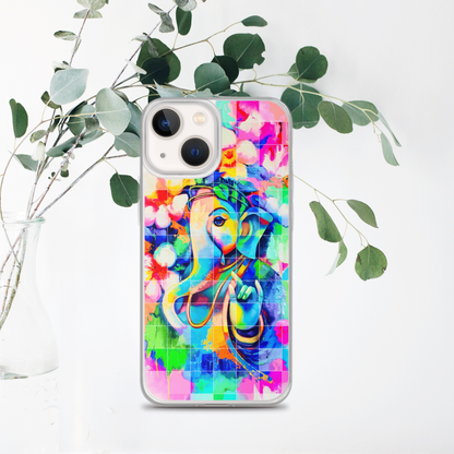 Ganesh iPhone® Clear Case | Available for most iPhone® models | Wireless Charging Compatible