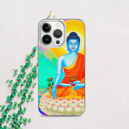 Buddha iPhone® Clear Case | Available for most iPhone® models | Wireless Charging Compatible