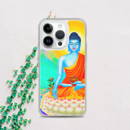 Buddha iPhone® Clear Case | Available for most iPhone® models | Wireless Charging Compatible