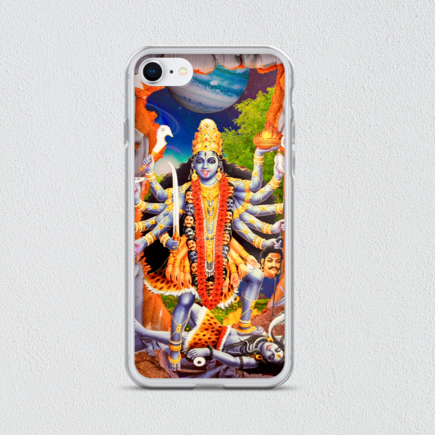 Kali iPhone® Clear Case | Available for most iPhone® models | Wireless Charging Compatible