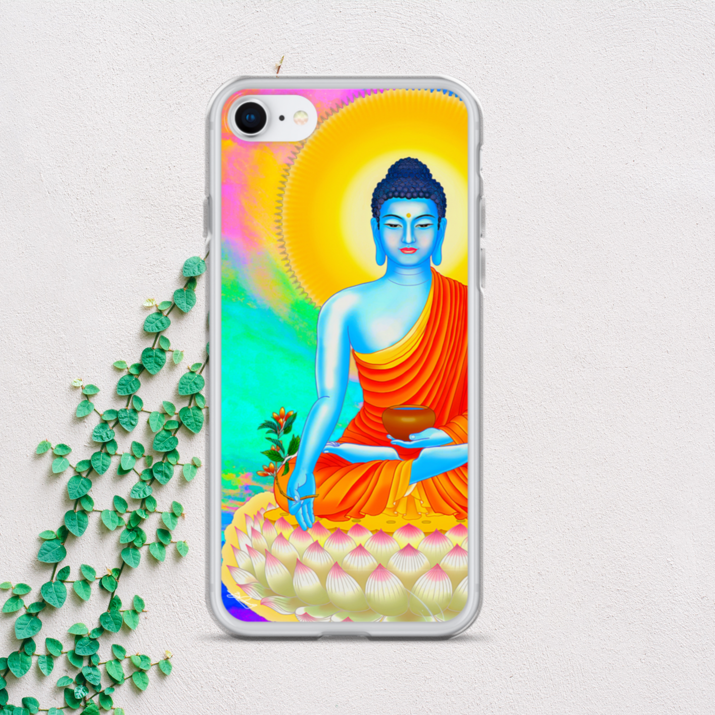 Buddha iPhone® Clear Case | Available for most iPhone® models | Wireless Charging Compatible