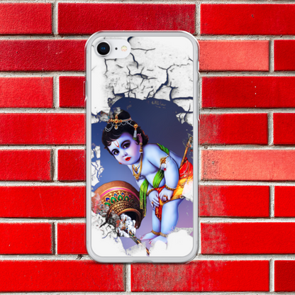 Baby Krishna iPhone® Clear Case | Available for most iPhone® models | Wireless Charging Compatible