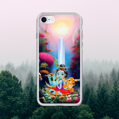 Krishna iPhone® Clear Case | Available for most iPhone® models | Wireless Charging Compatible