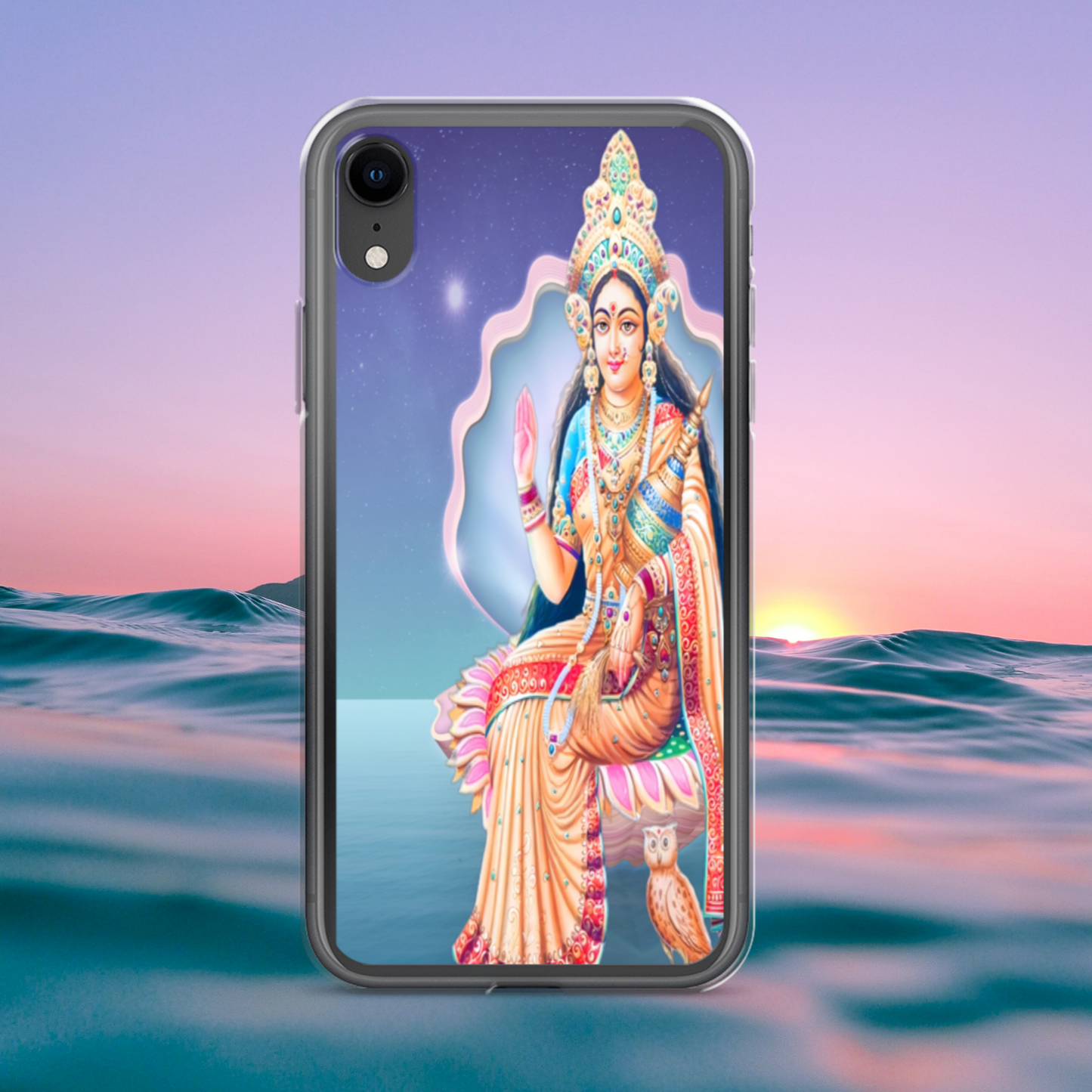 Lakshmi iPhone® Clear Case | Available for most iPhone® models | Wireless Charging Compatible