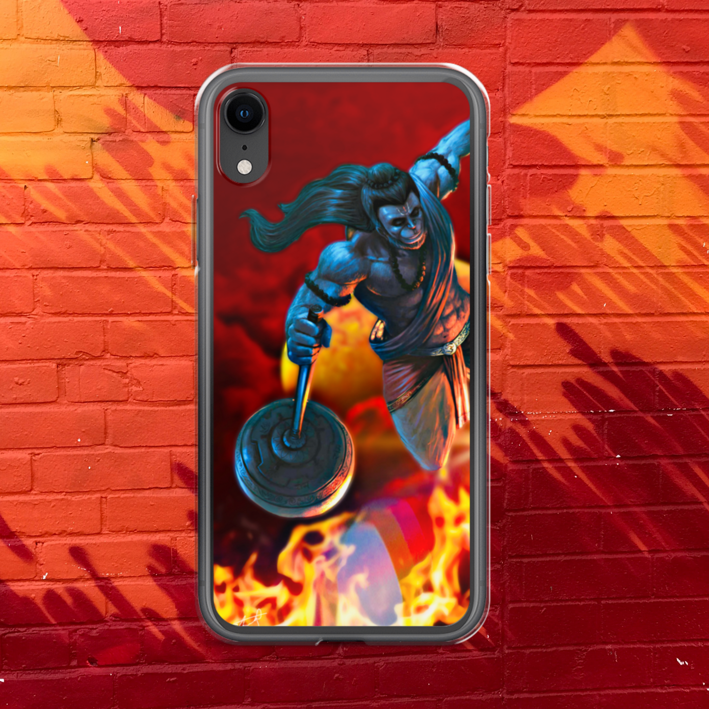 Hanuman iPhone® Clear Case | Available for most iPhone® models | Wireless Charging Compatible